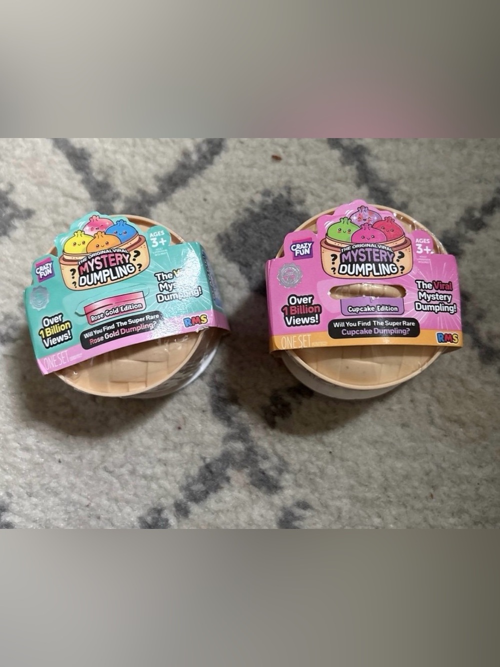 Mystery Dumpling Surprise Toy - Pink Cupcake Edition
